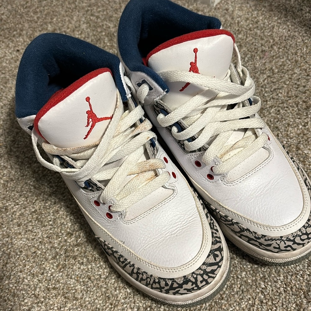 Jordan Retro 3 True Blue GS